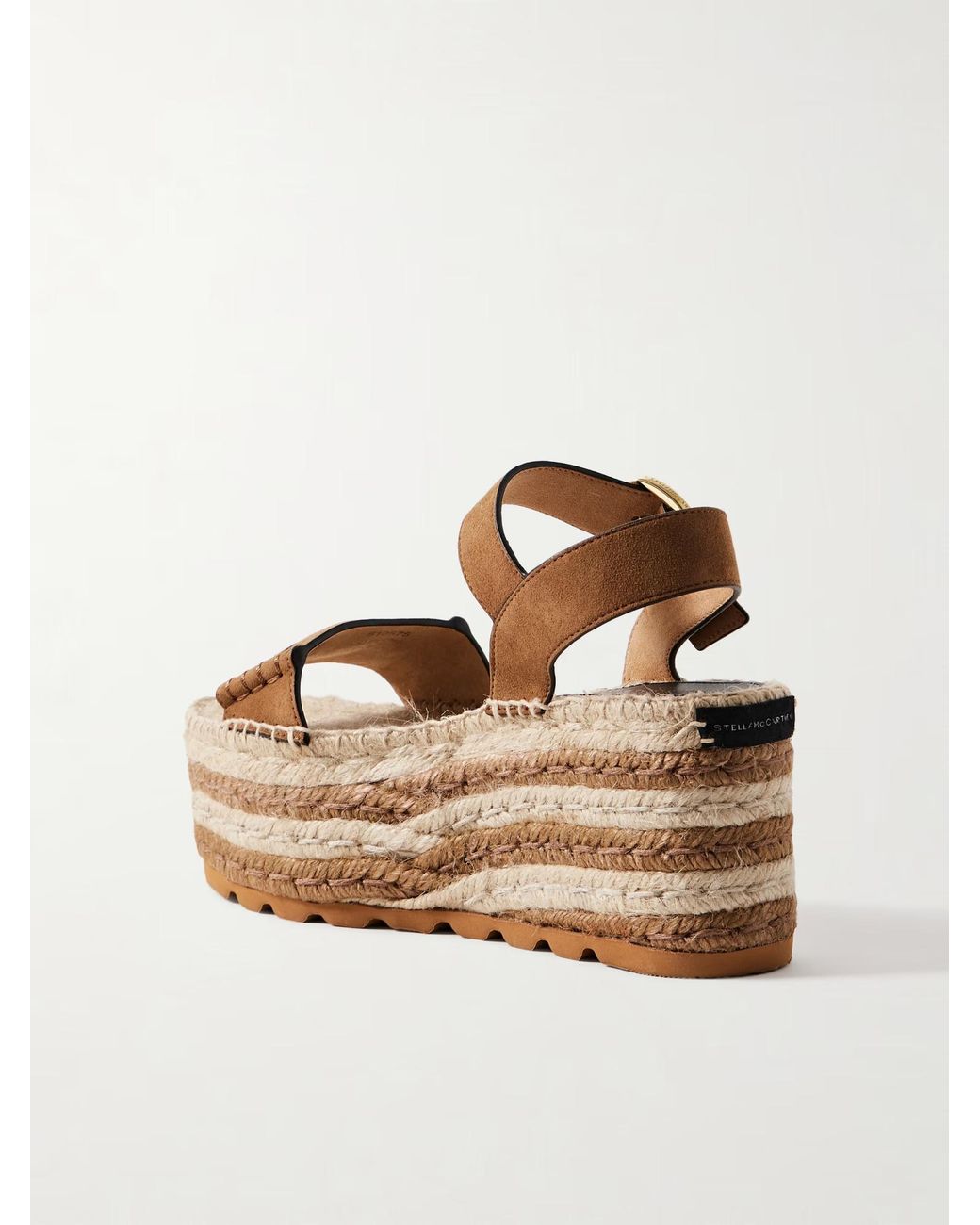 Stella McCartney Brown Gaia Espadrilles