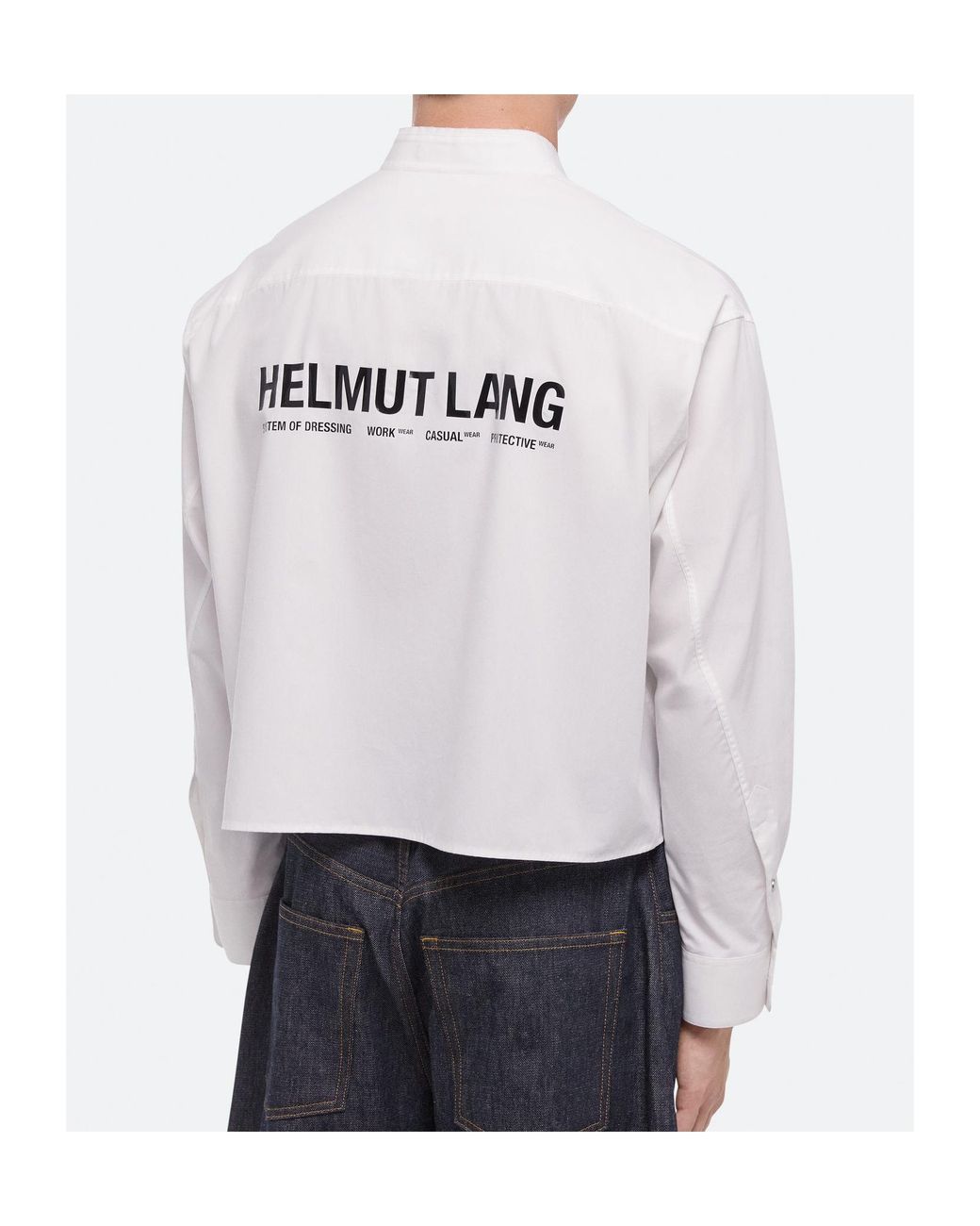 Helmut Lang White Apex Shirt for men