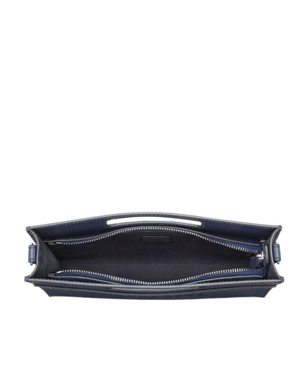 Fendi Blue Mini Logo Tote Handbag for men