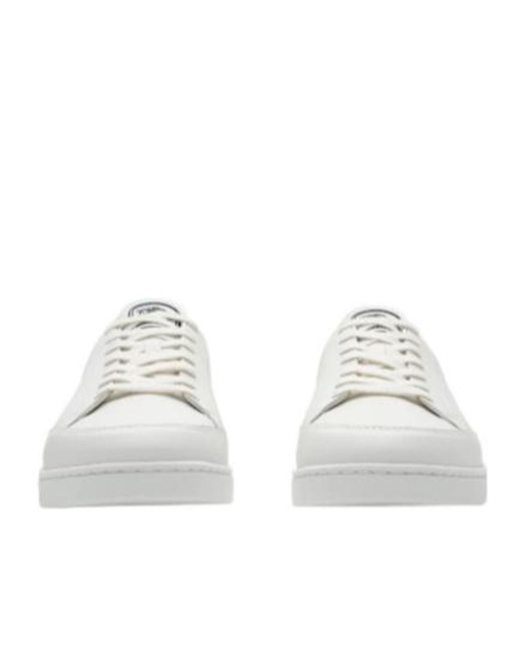Burberry White Leather Set Sneakers for men