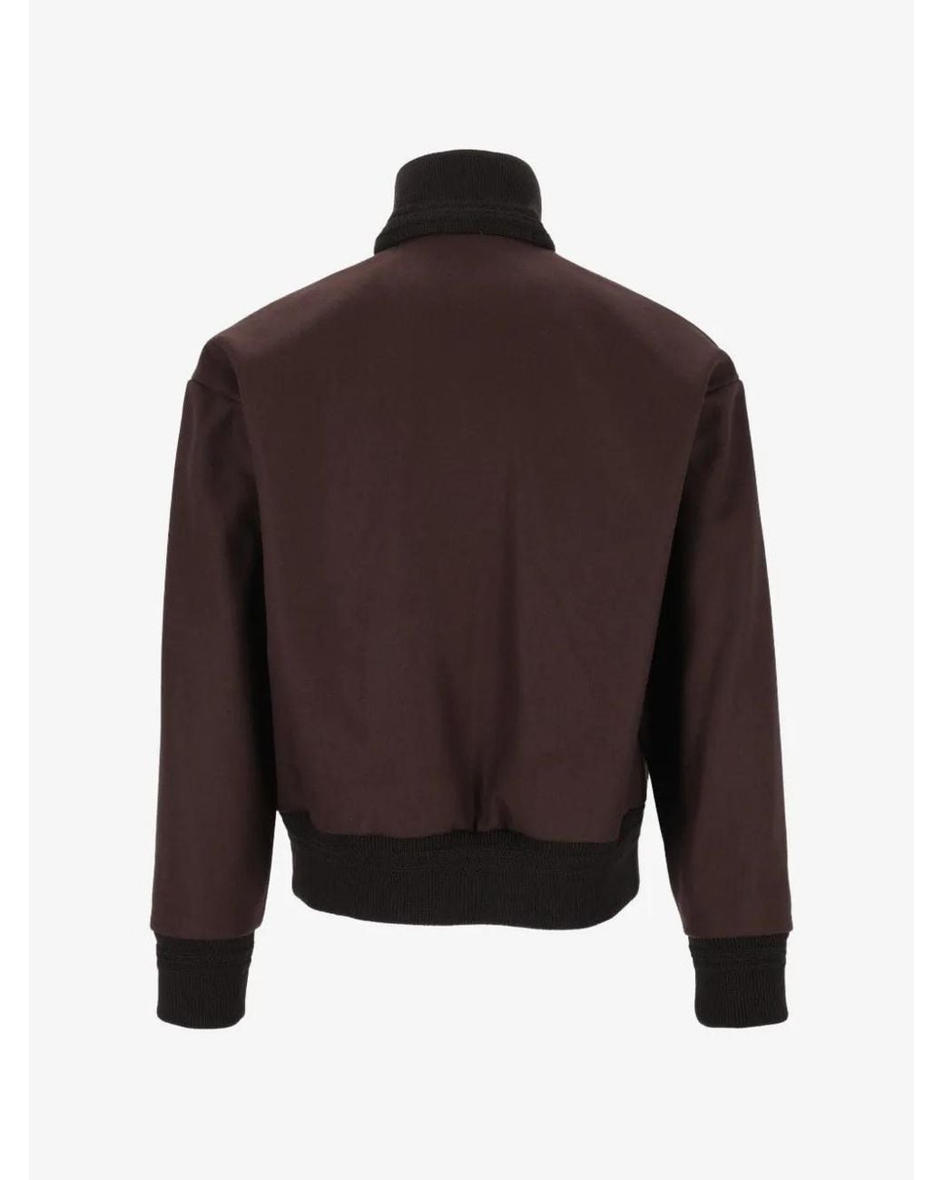 Barena Brown Logo Casual Jacket for men