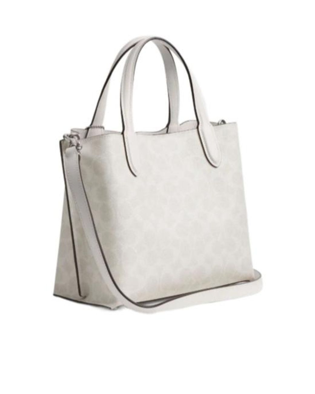 COACH White Willow Tote Bag