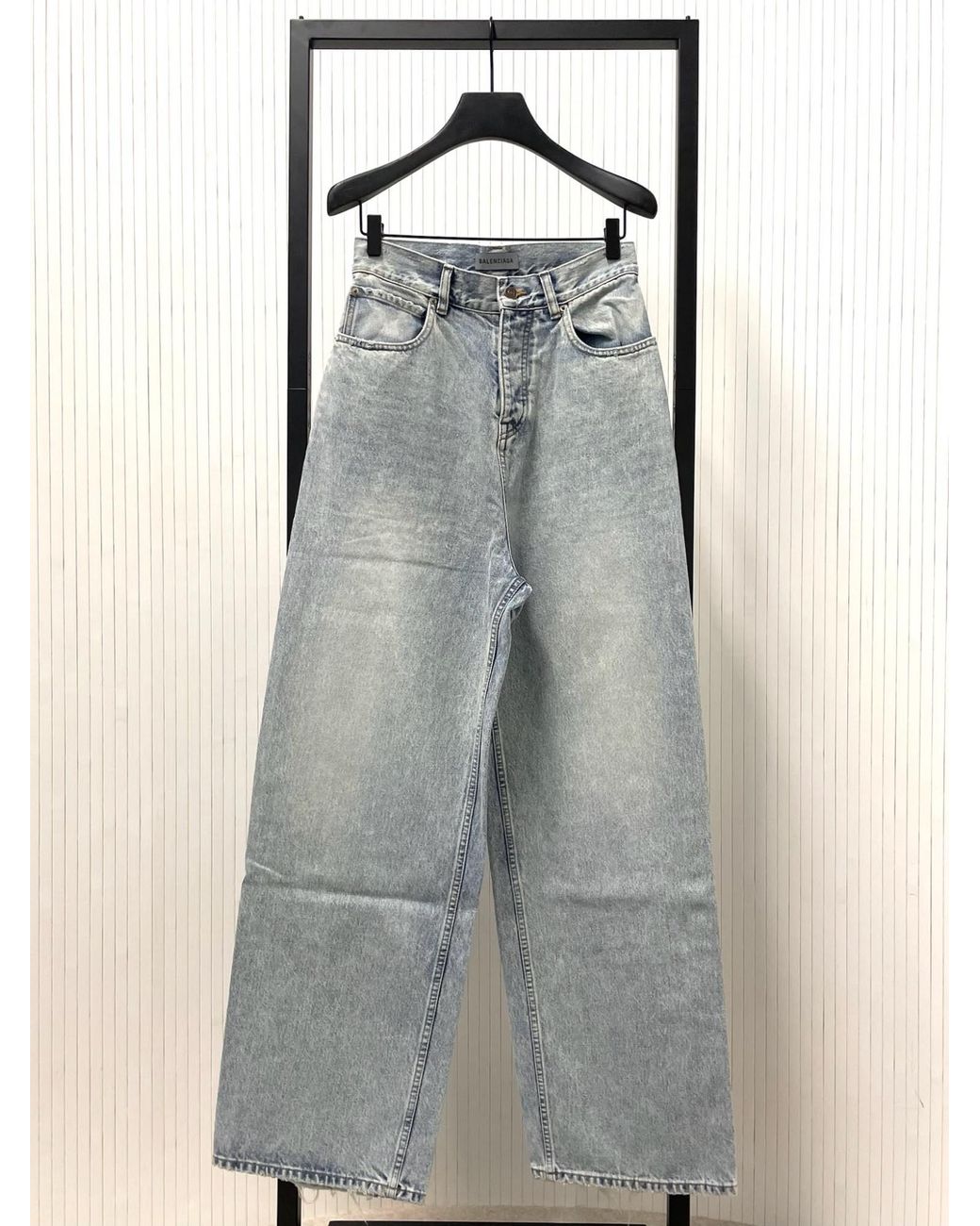 Balenciaga Blue Baggy Fit Jeans