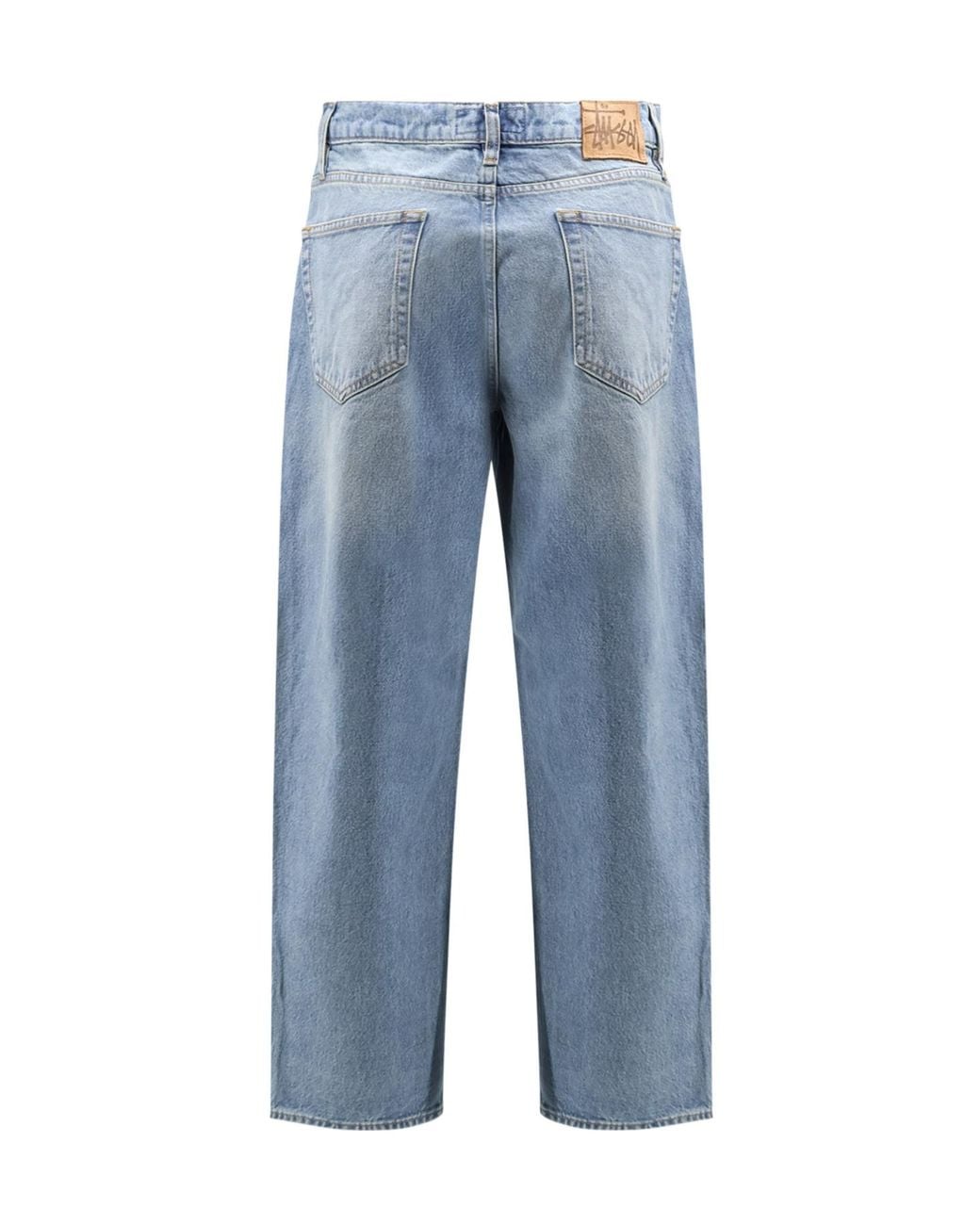 Stussy Blue Belt Loop Jeans for men
