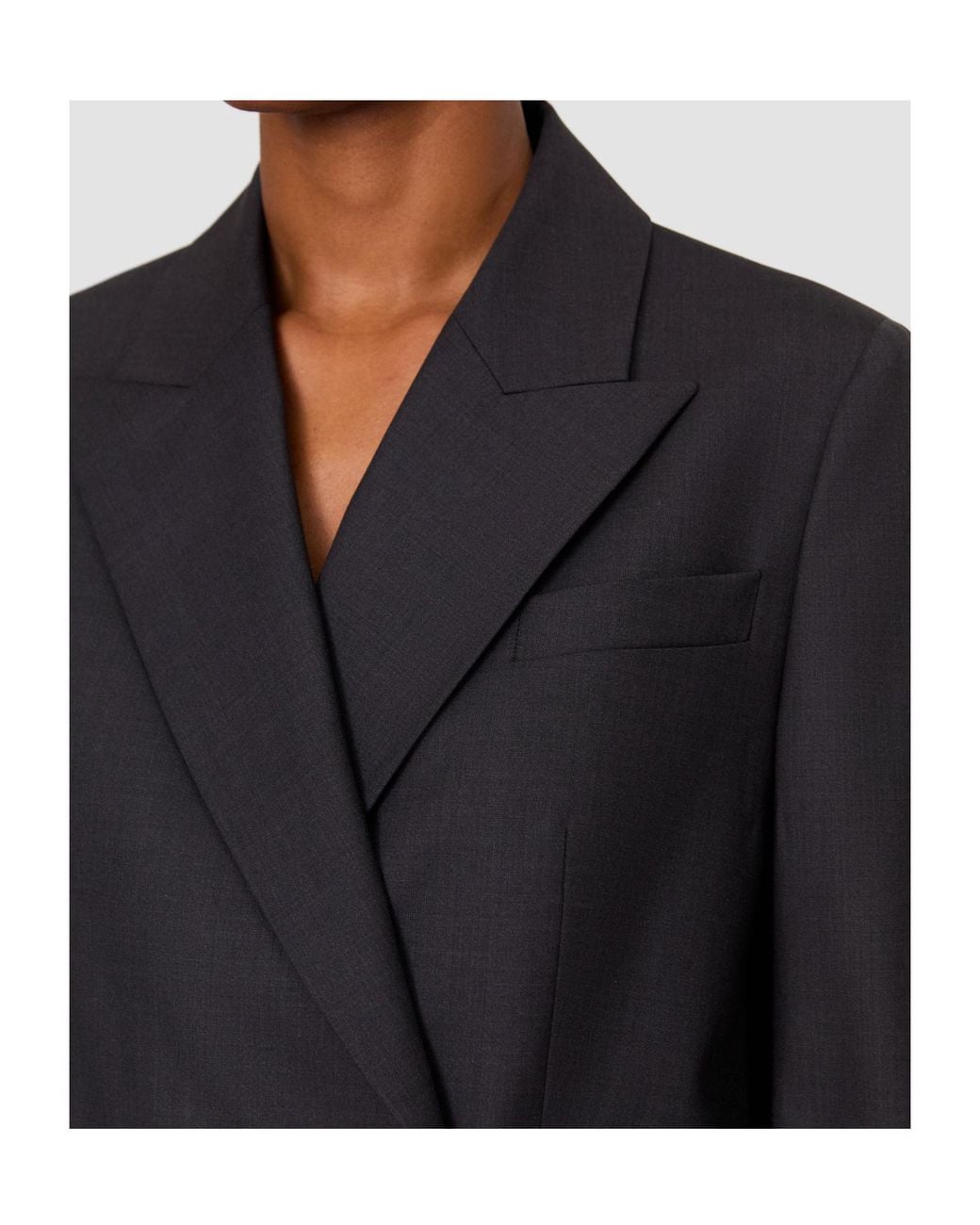 Joseph Blue Double-Breasted Blazer