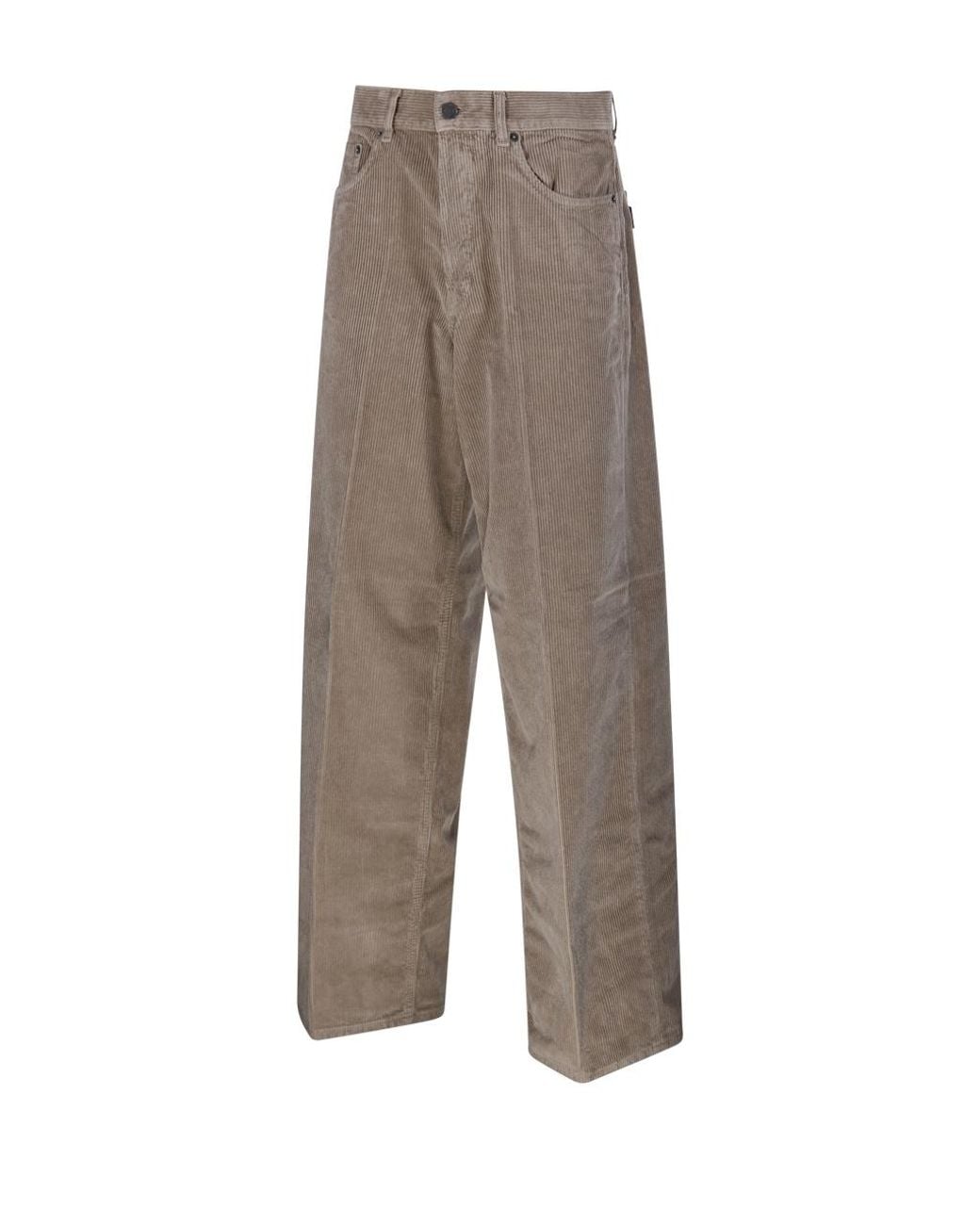 Haikure Natural Bethany Corduroy Wide-Leg Pants