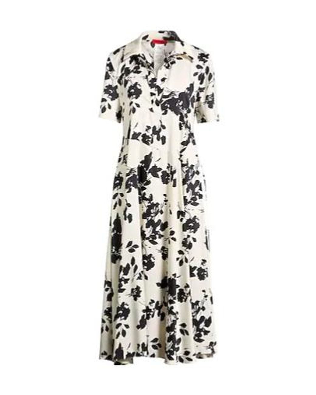 MAX&Co. White Midi Dresses