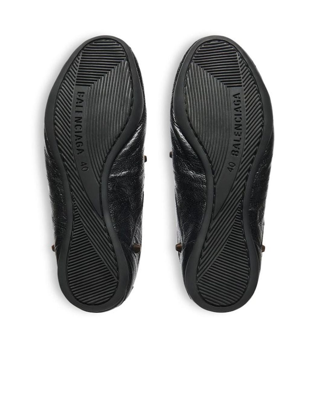 Balenciaga Black 'City' Sports Shoes