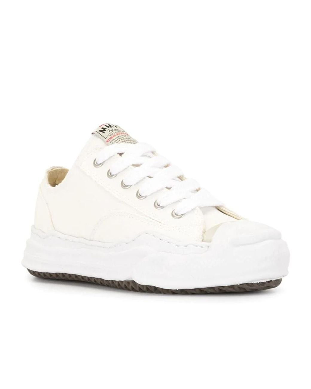 Maison Mihara Yasuhiro White Hank Lace-Up Sneakers for men