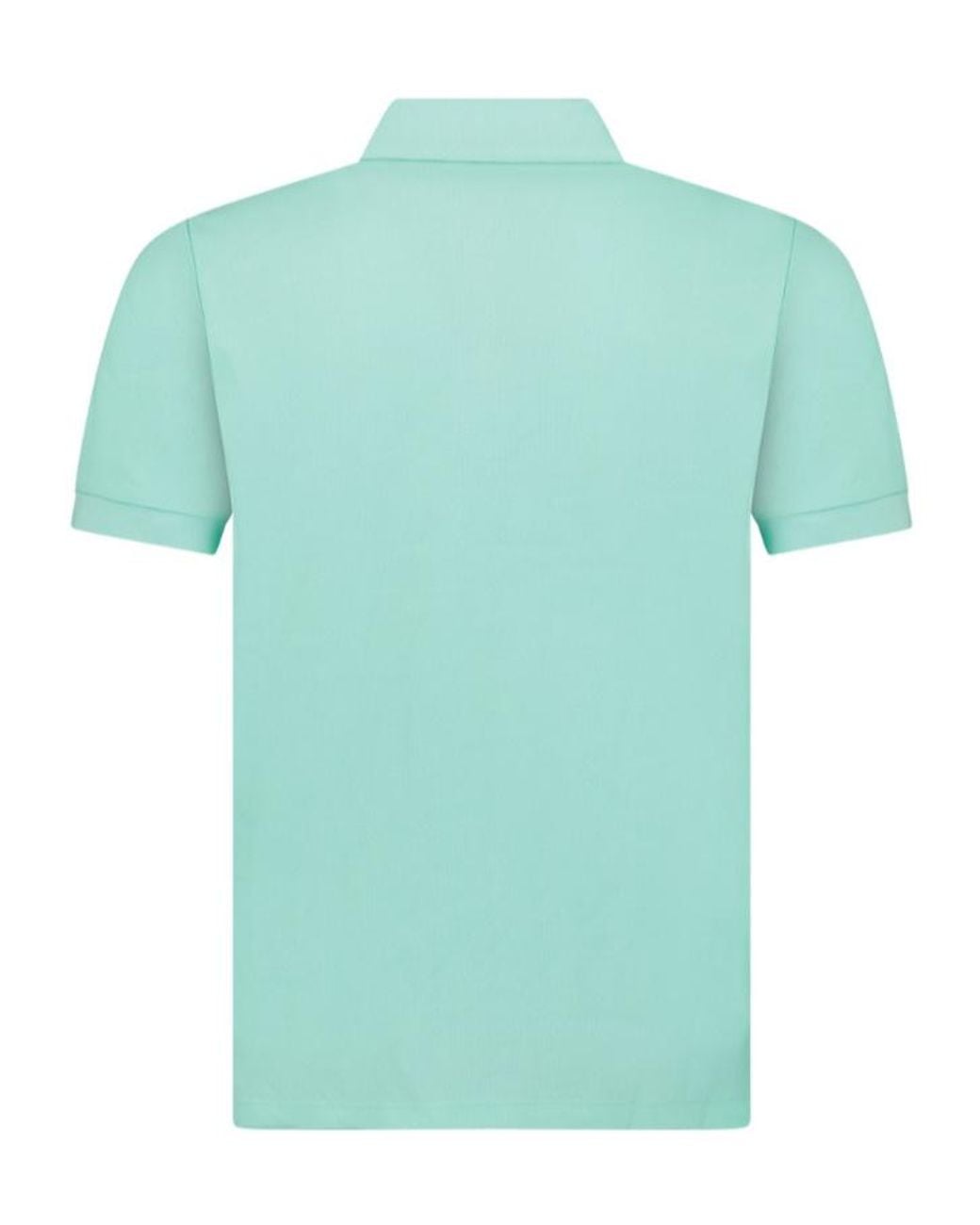 Burberry Green Short-Sleeved Polo Shirt for men