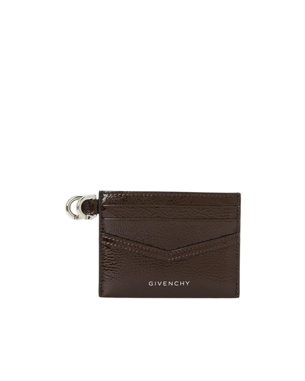 Givenchy Brown Logo Card Holder