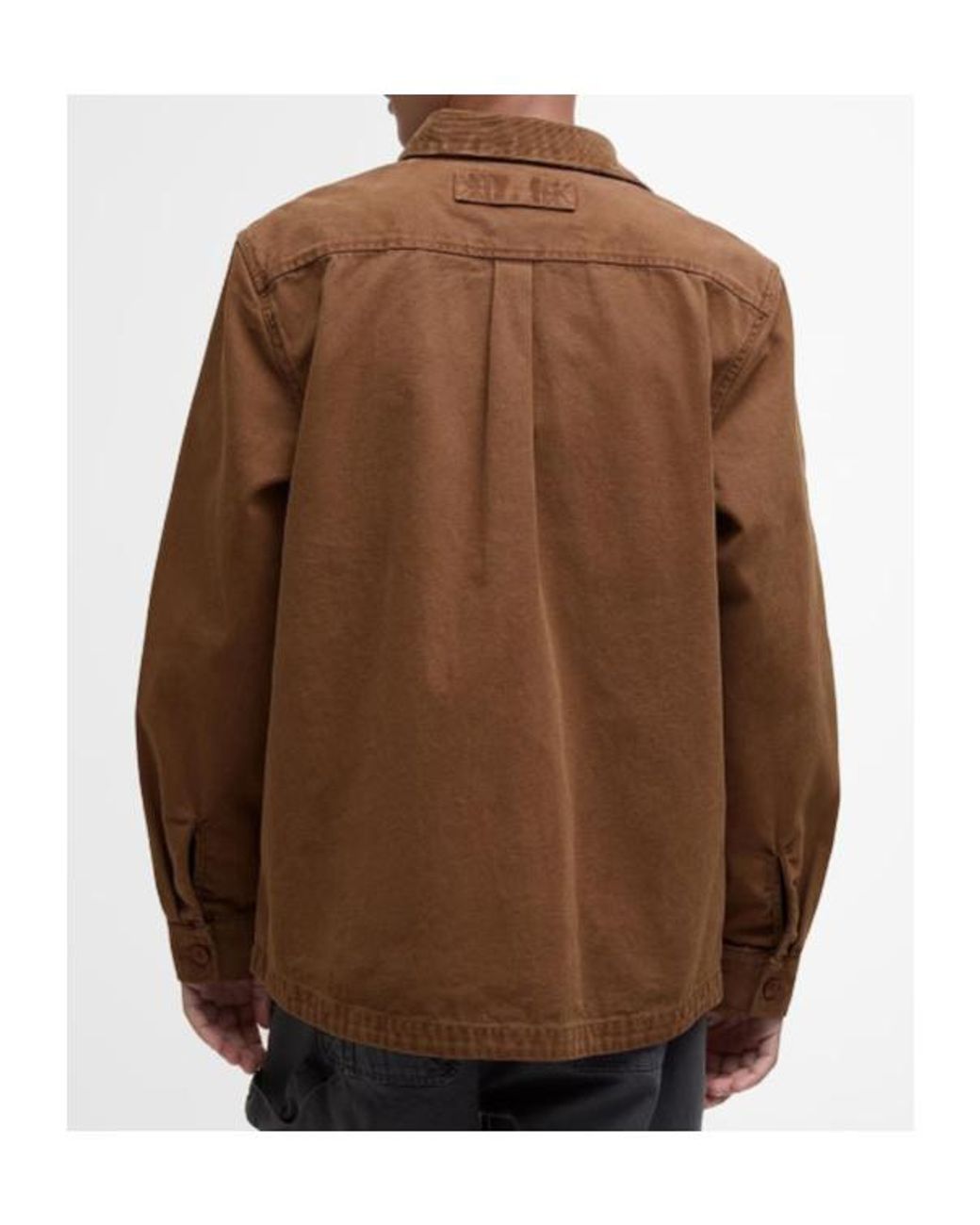Barbour Brown Shirt-Style Casual Jacket for men