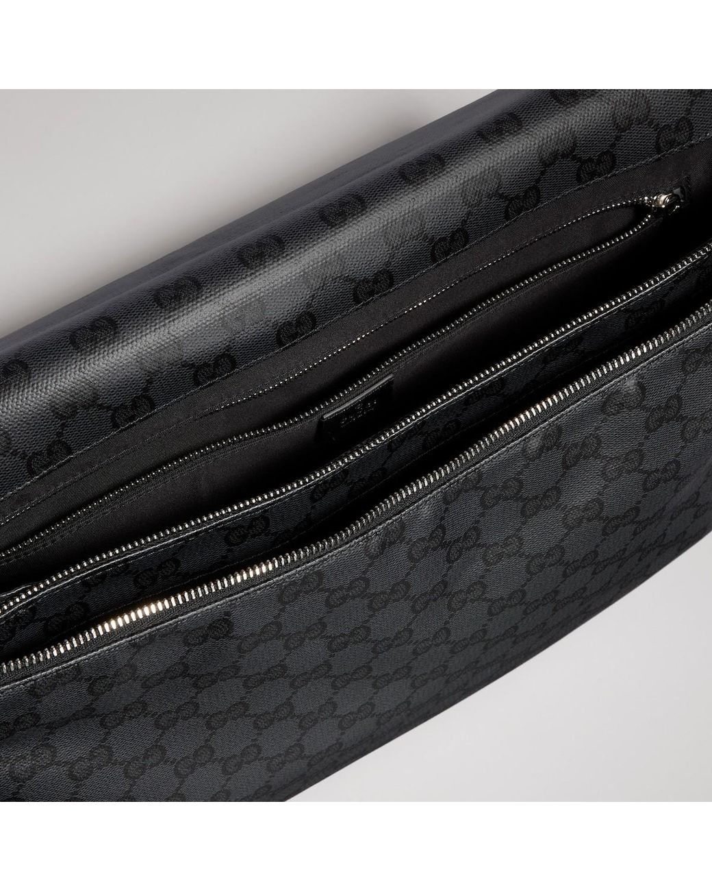Gucci Black Essence Classic Medium Crossbody Bag for men