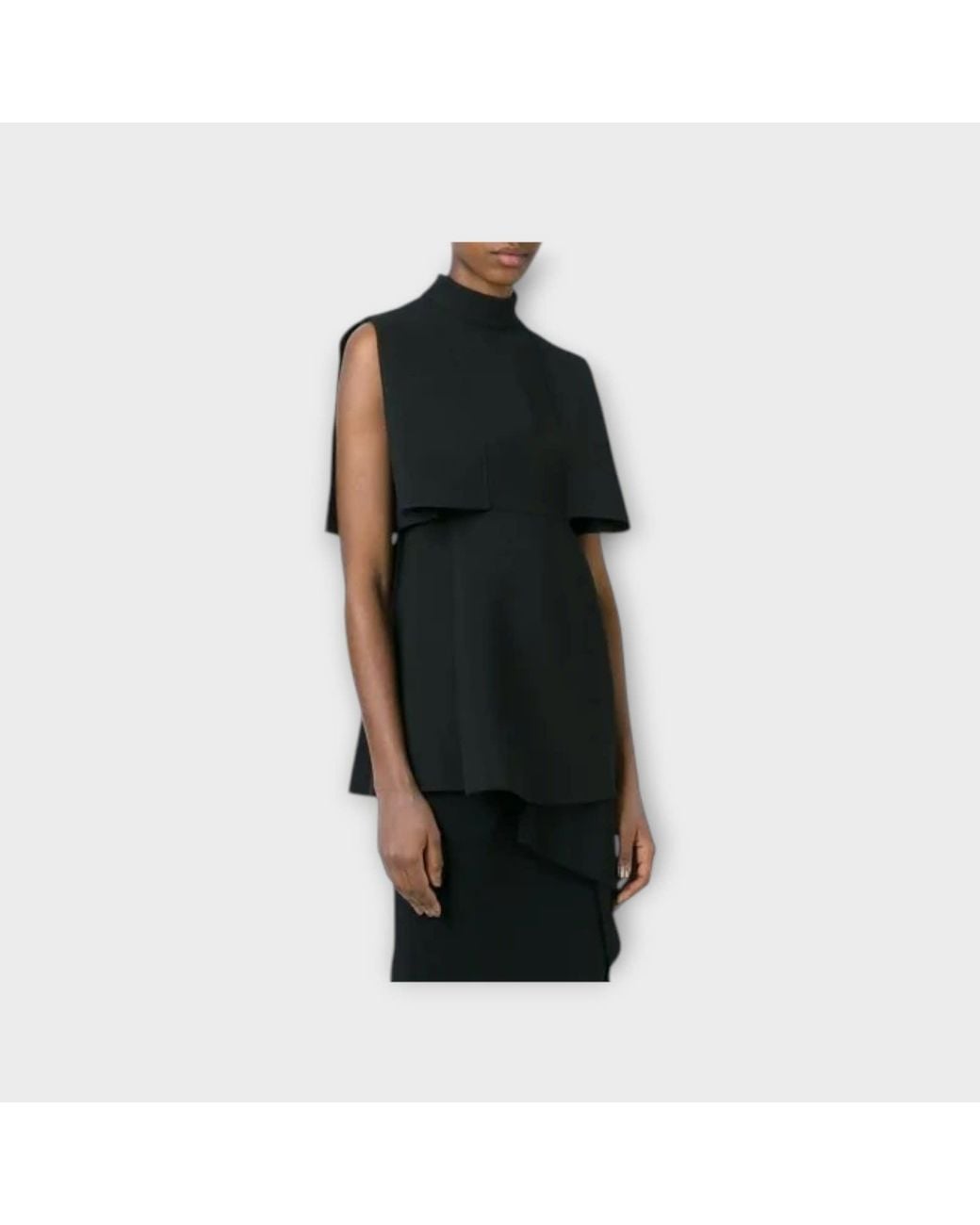 Valentino Black Sleeveless Top