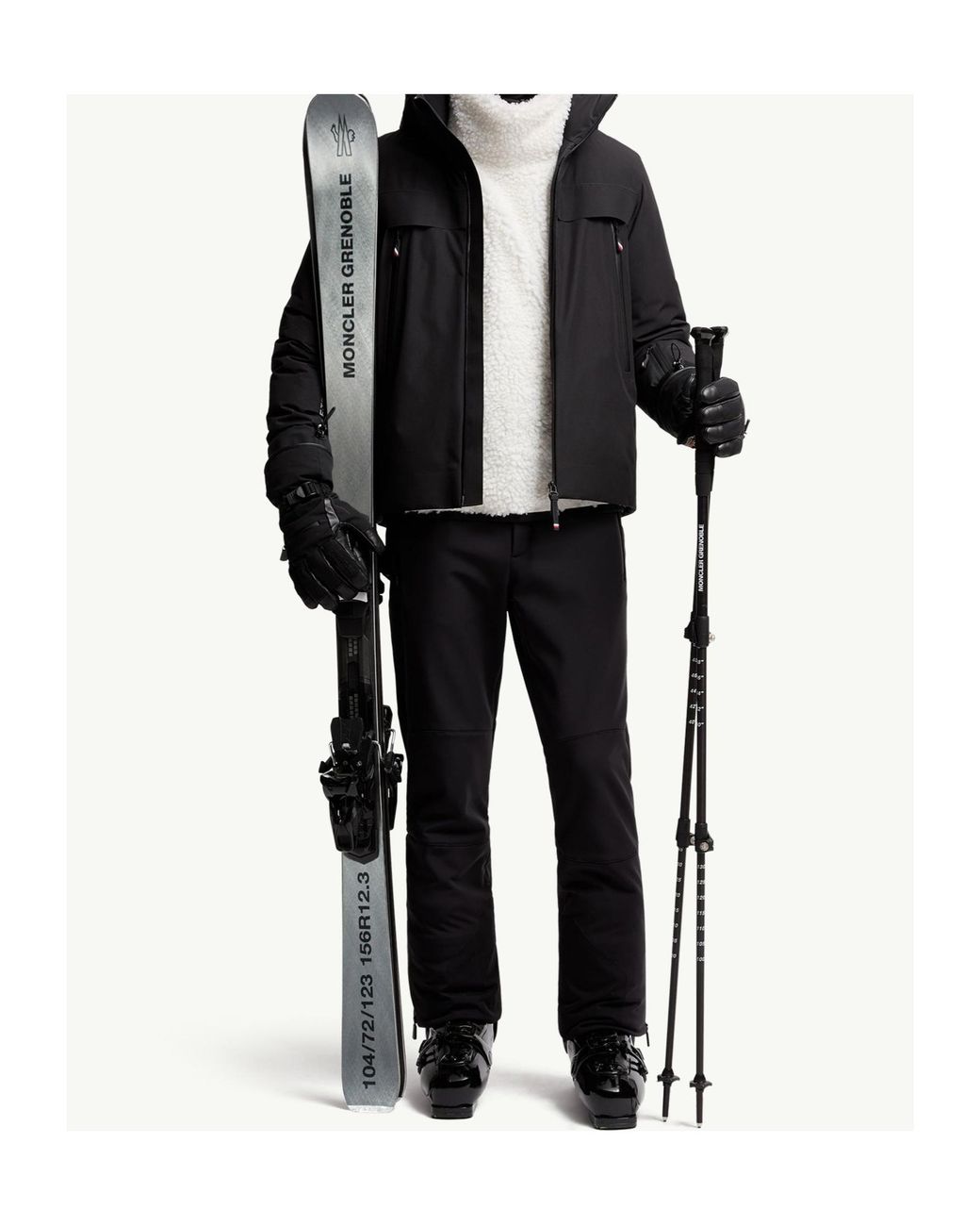 Moncler Black Grenoble Balmhorn Hooded Performance Jacket for men
