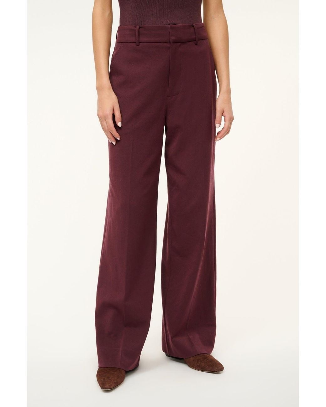 Staud Prince Suiting Tailored Trousers