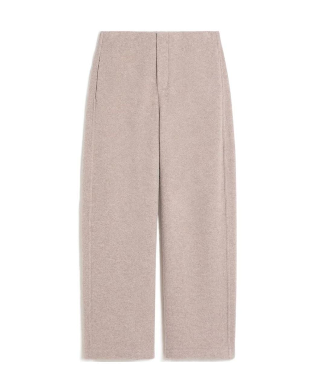 Max Mara Multicolor Cashmere And Wool Blend Trousers