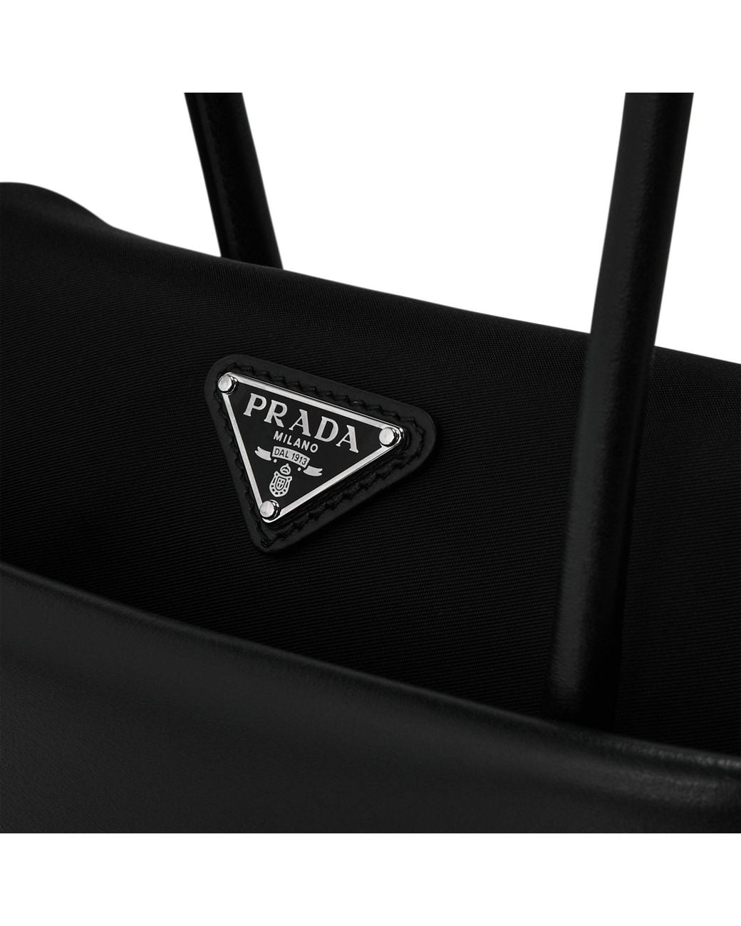 Prada Black Solid Color Passage Bag