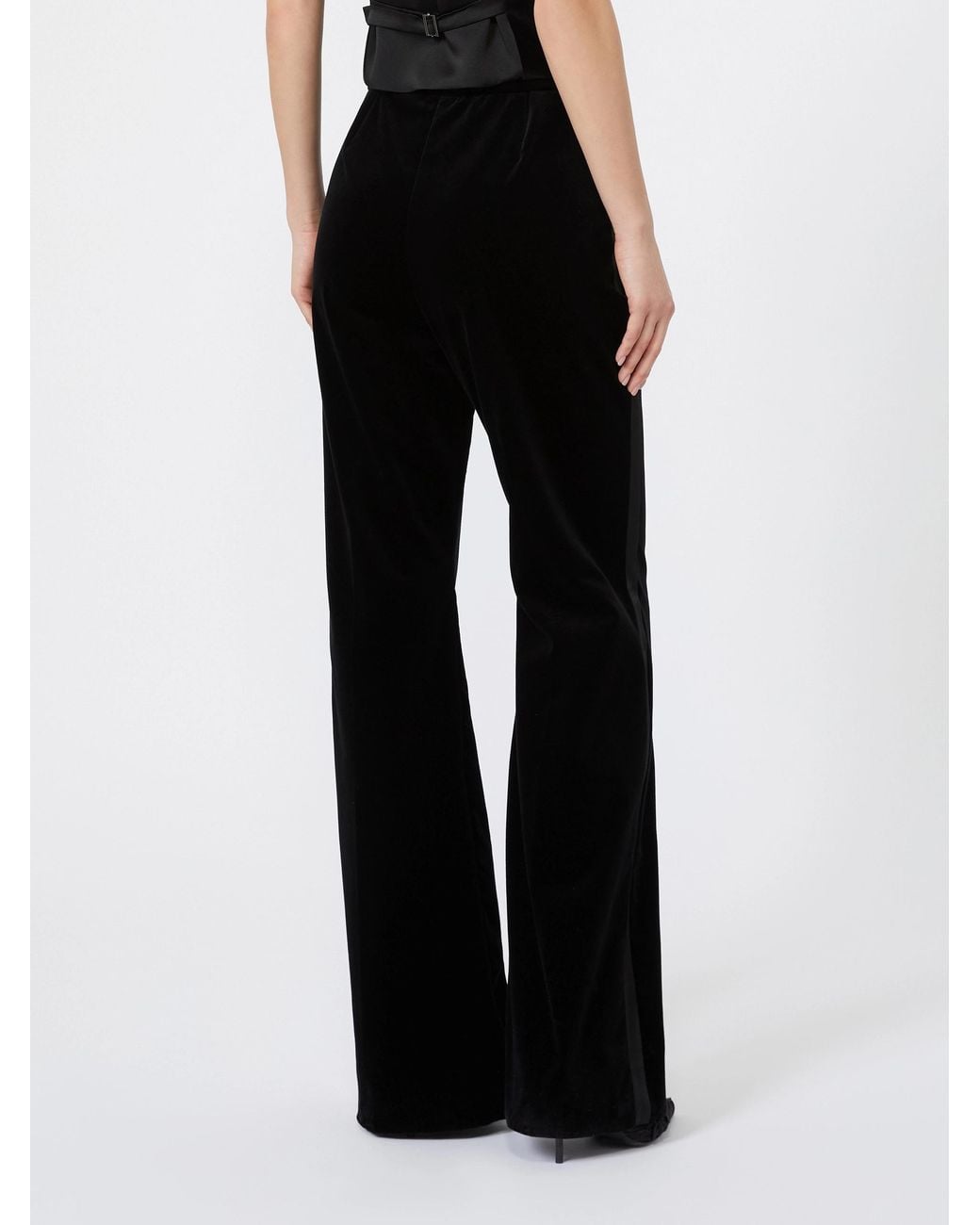 Max Mara Black Studio Mseoscuri Straight Leg Pants