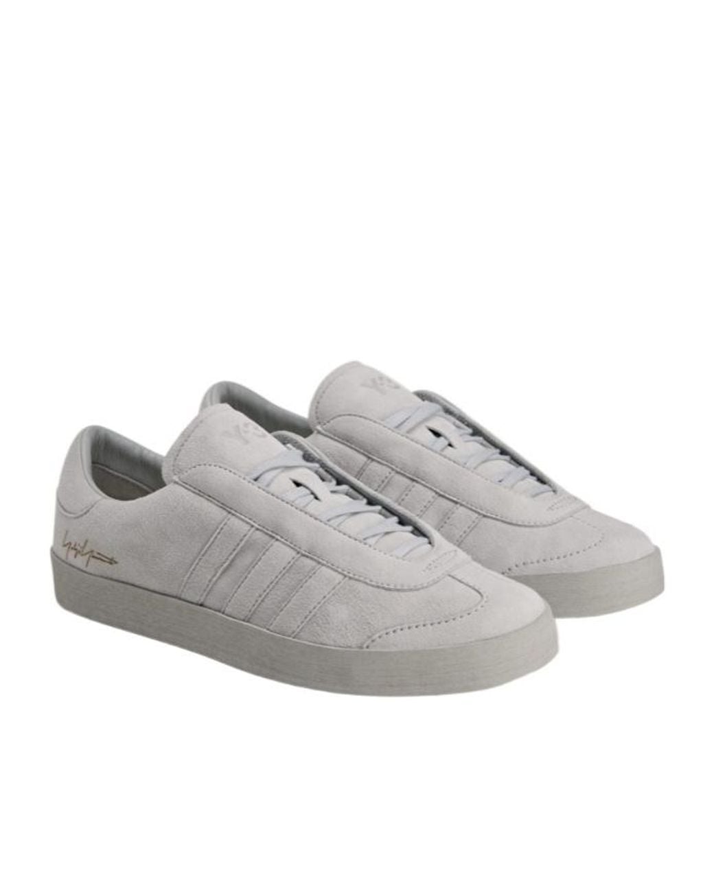 Y-3 Gray Gazelle Low-Top Sneakers for men