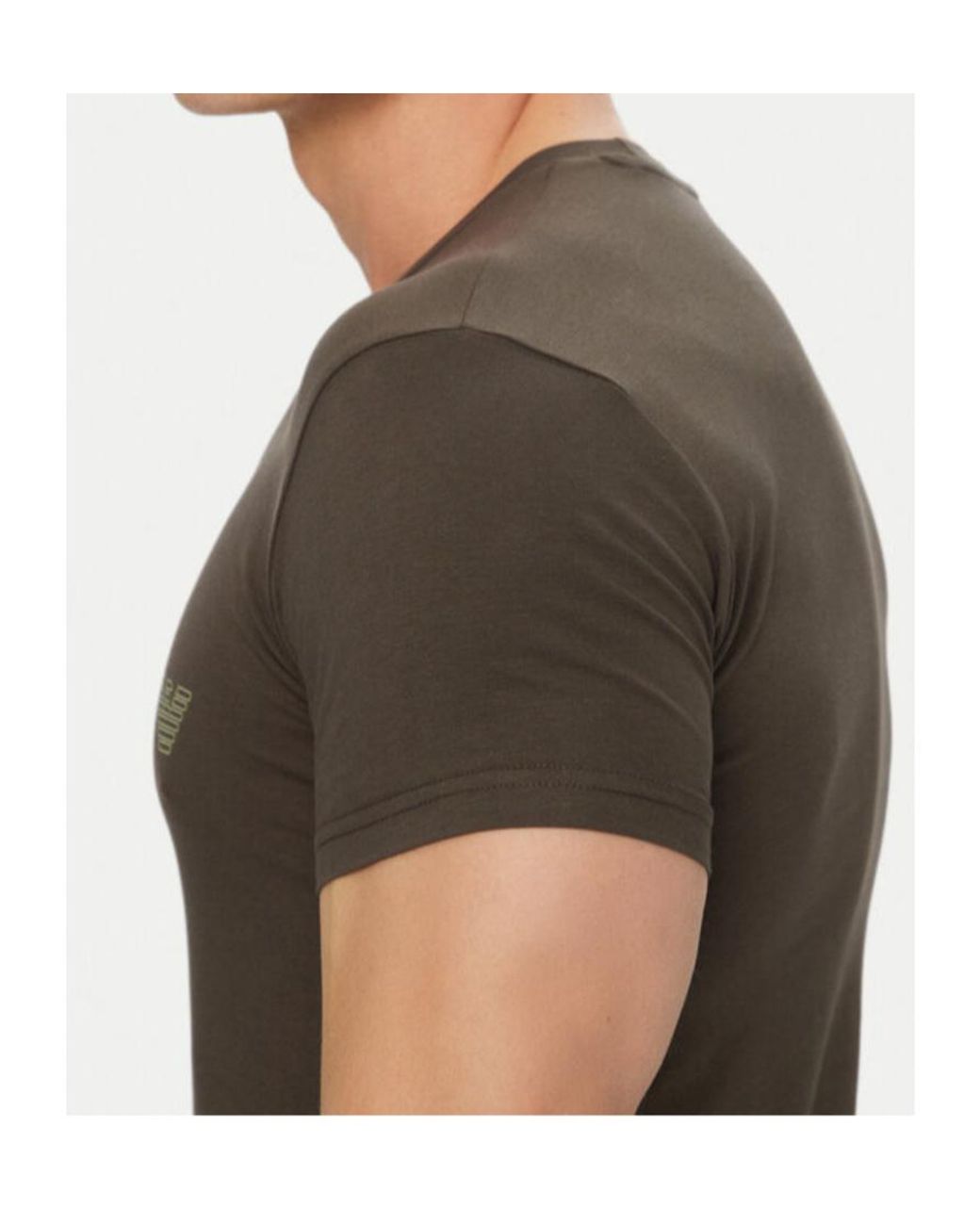 Emporio Armani Black Short-Sleeved T-Shirt for men