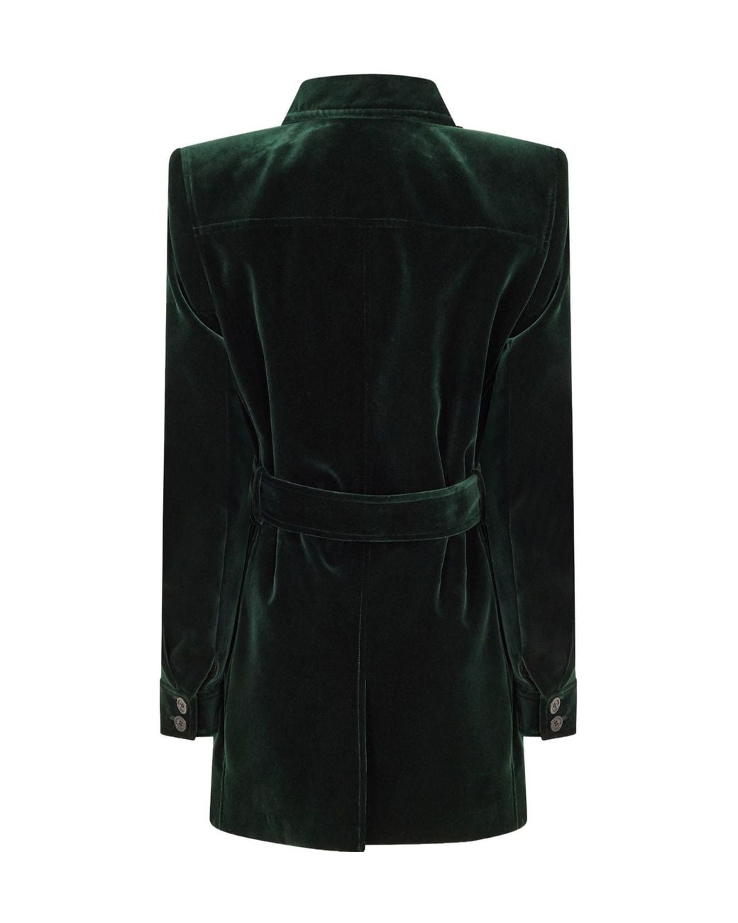 Saint Laurent Green Velvet Jacket