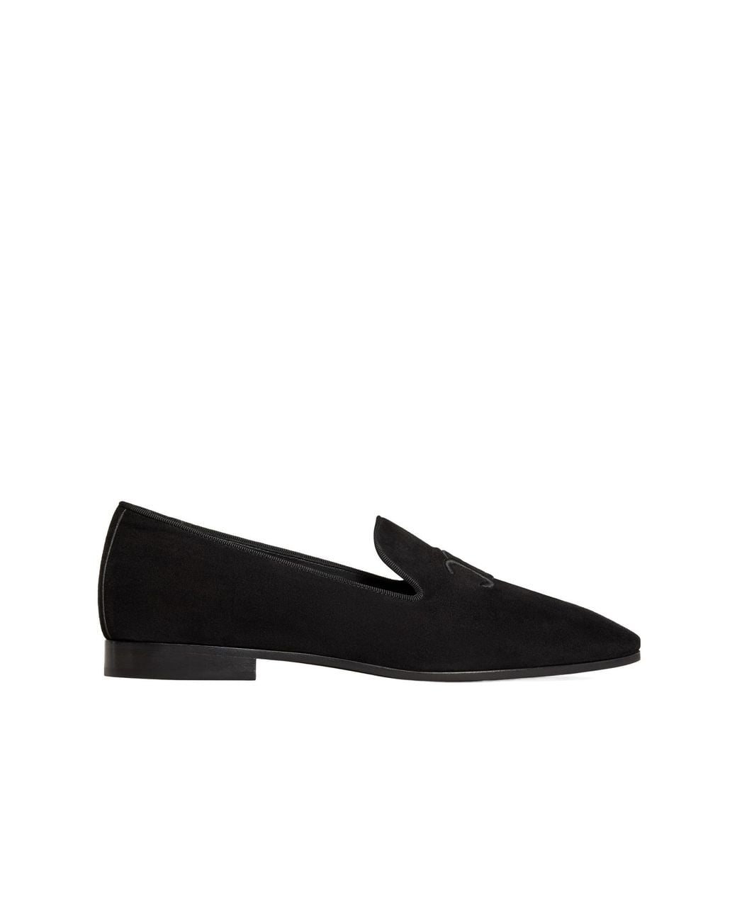 Céline Black Triomphe Slippers for men