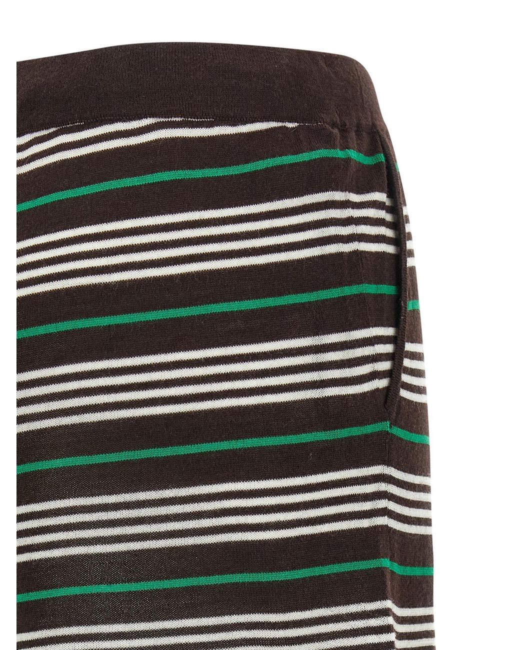 P.A.R.O.S.H. Black 'Listripes' Shorts