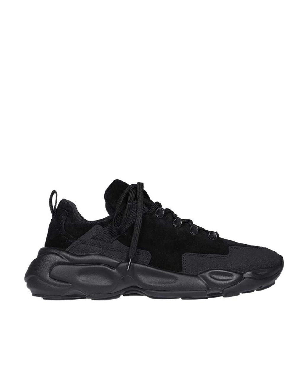 Jil Sander Black Low-Top Sports Shoes for men