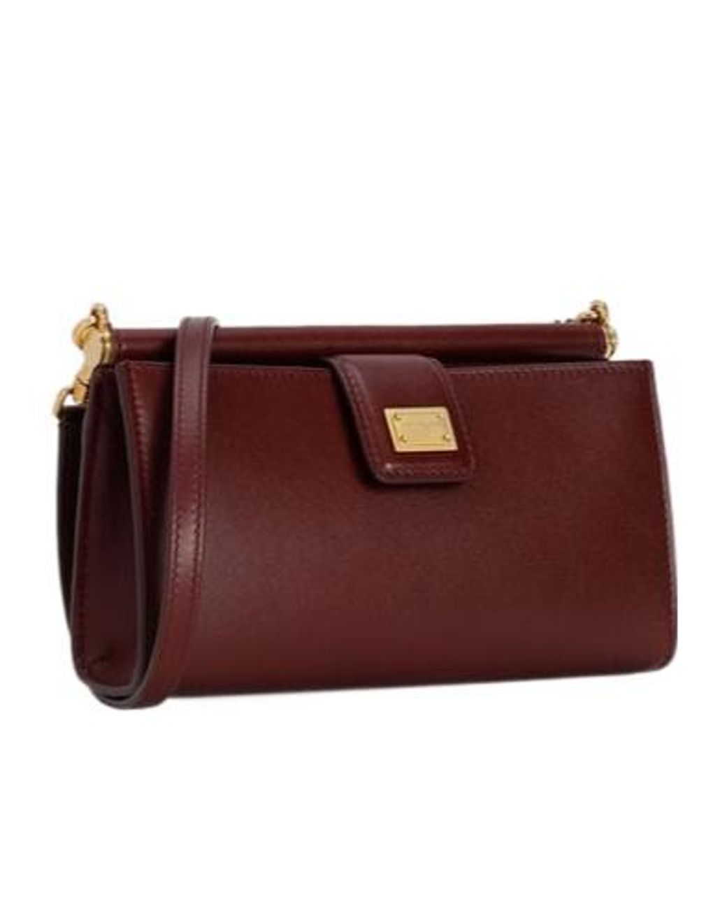 Dolce & Gabbana Red Leather Shoulder Bag
