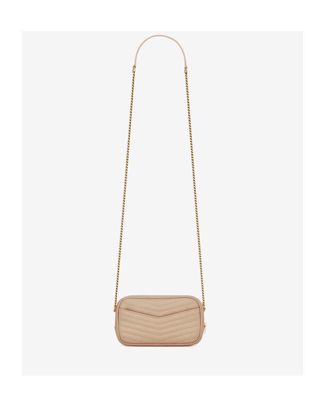 Saint Laurent White Lou Mini Bag