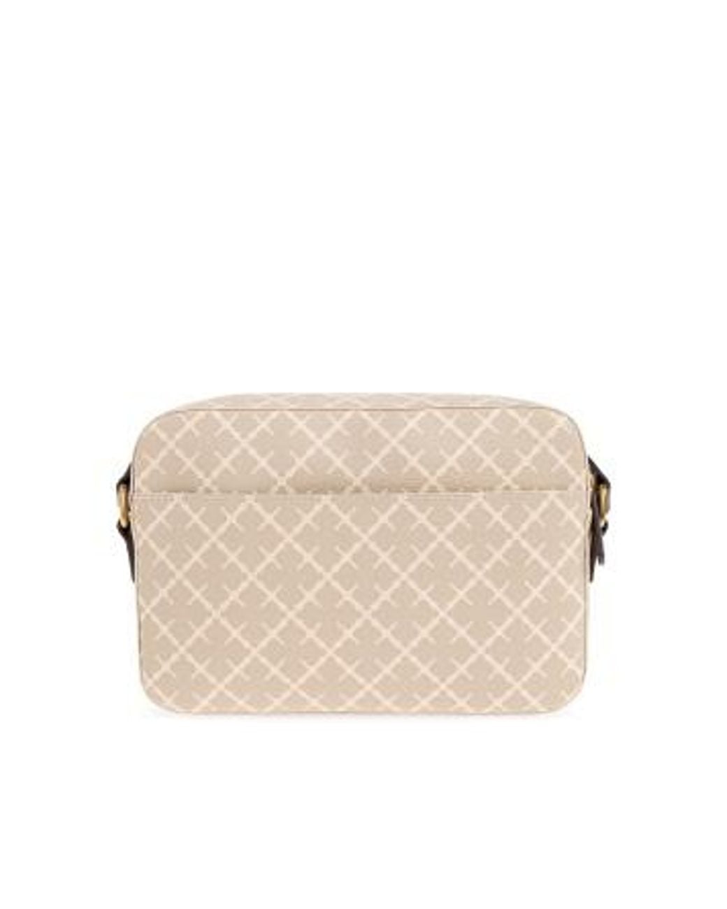 By Malene Birger Natural Lolla Monogram Shoulder Bag