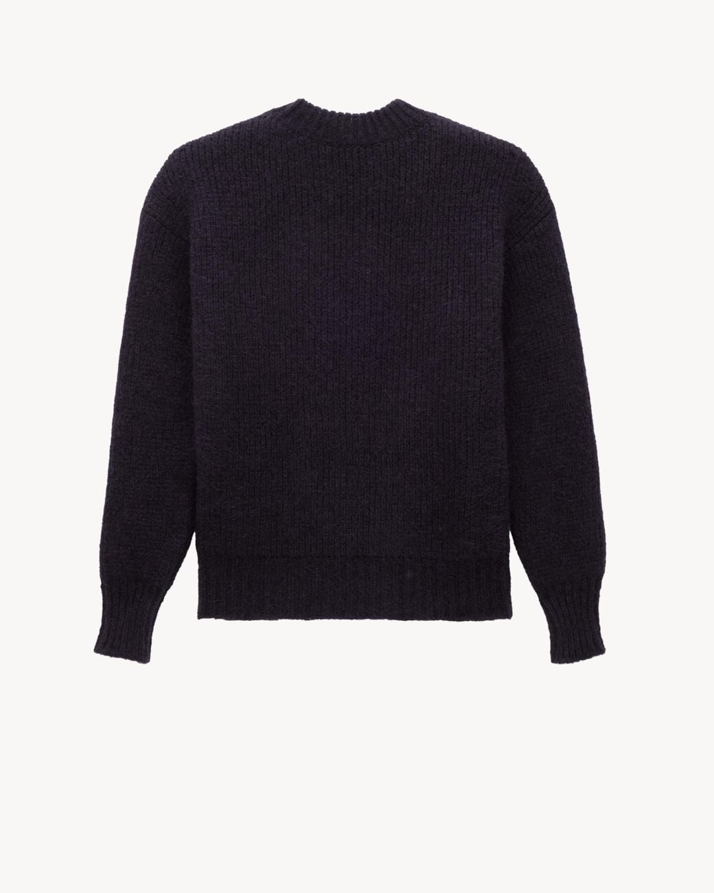 Saint Laurent Blue Oversized Chunky Knit Jumper