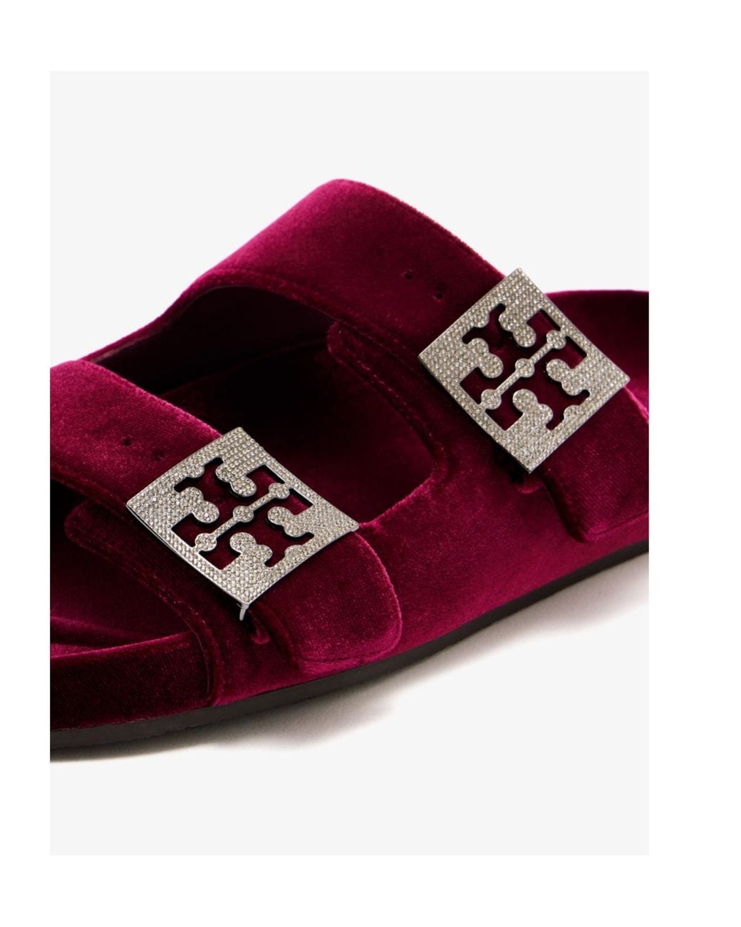 Tory Burch Red Mellow Pavé Sandals