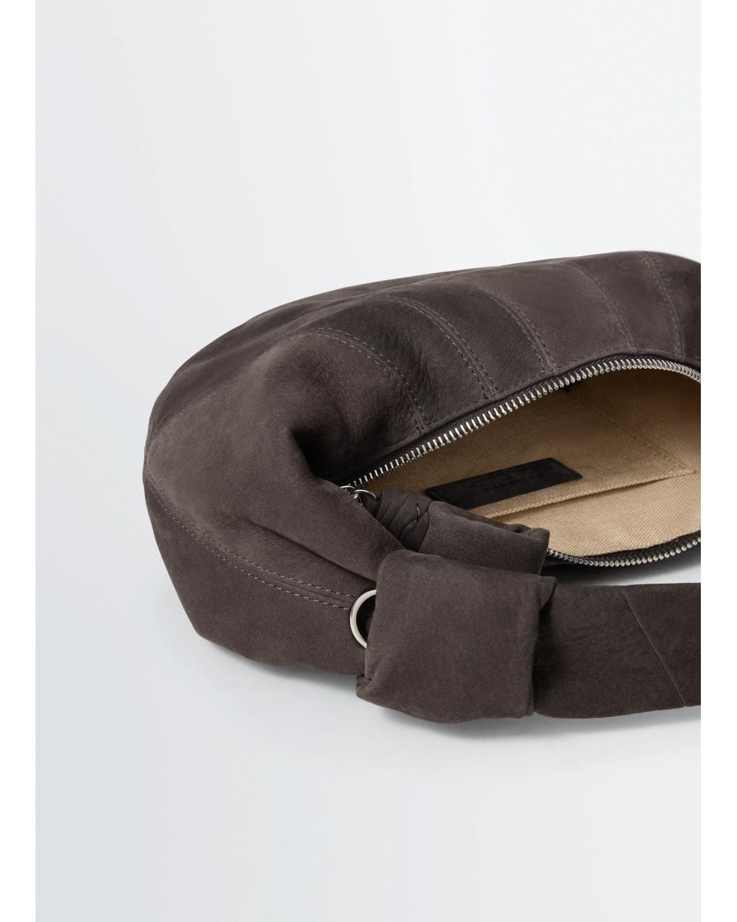 Lemaire Brown Croissant Shoulder Bag