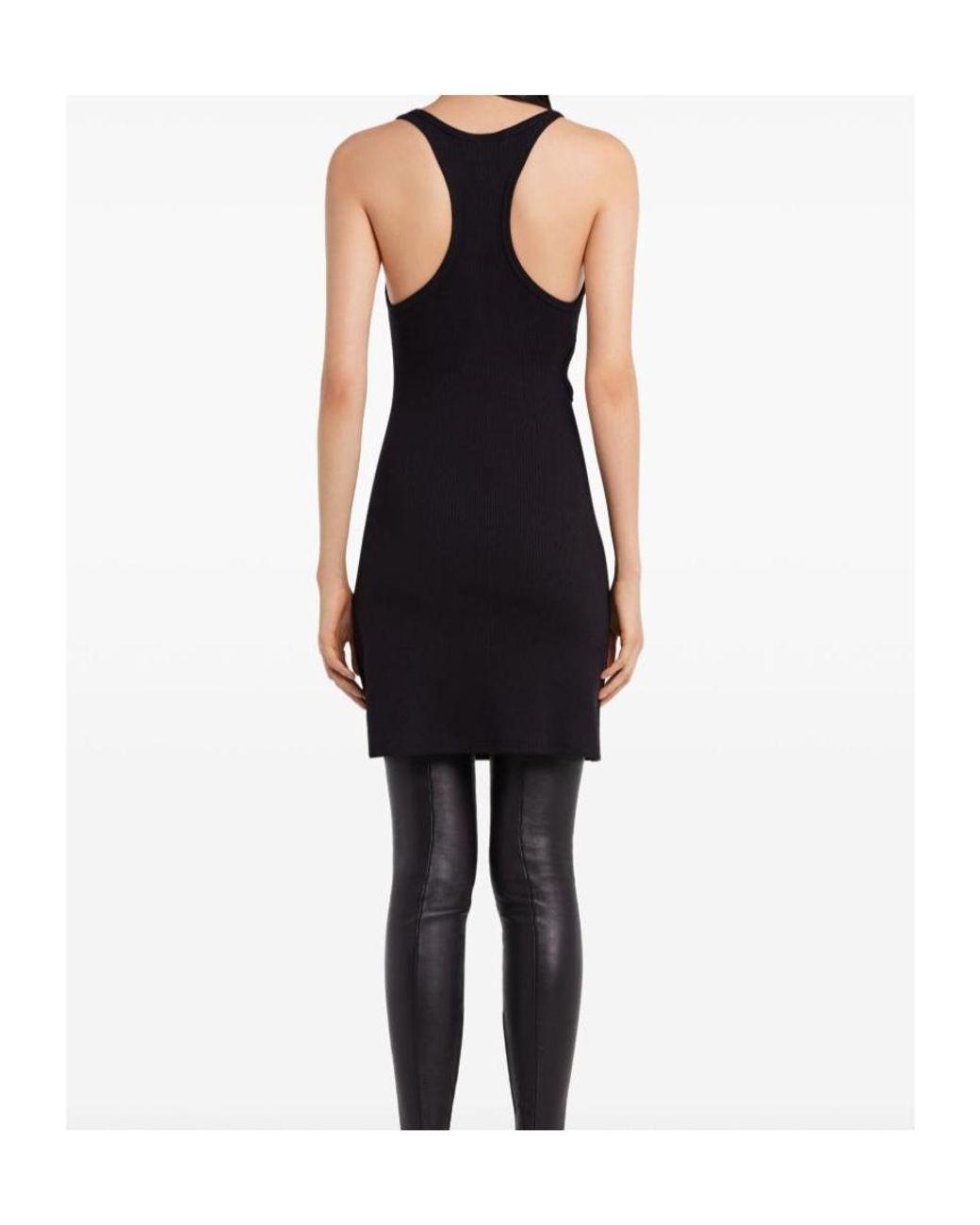 Courreges Black Courrèges Twist 90's Cut-Out Detailed Mini Dress