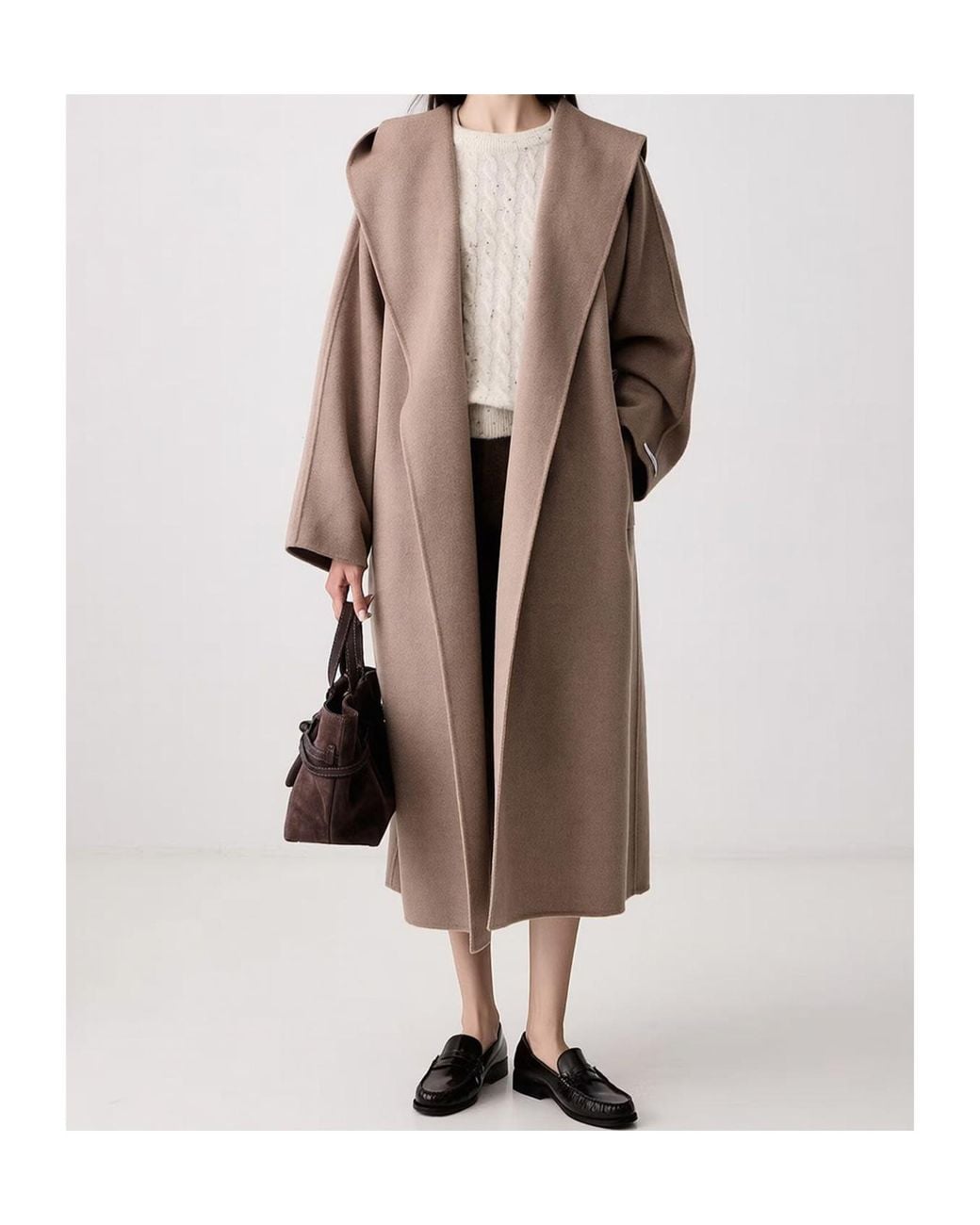 Marella Brown Wool Coat