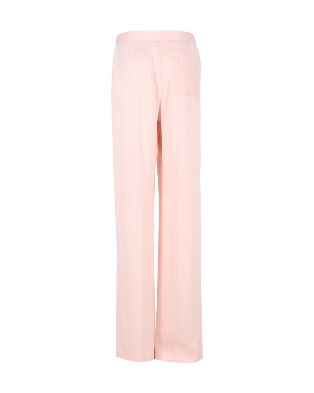 Tom Ford Pink Double Pleat Satin Pants