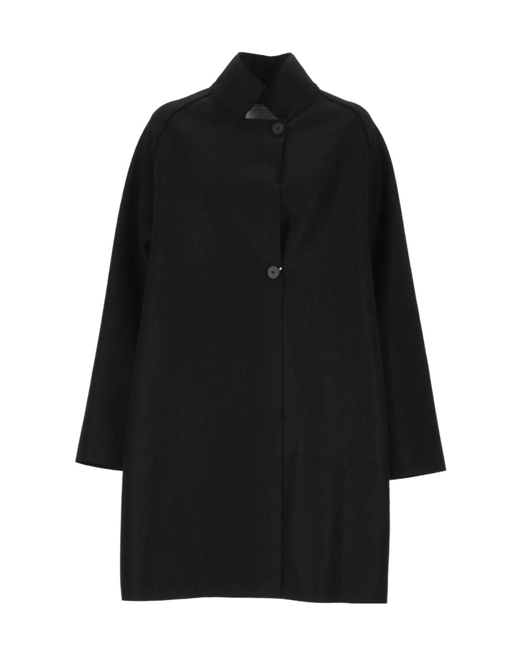 Harris Wharf London Black Raglan Cape