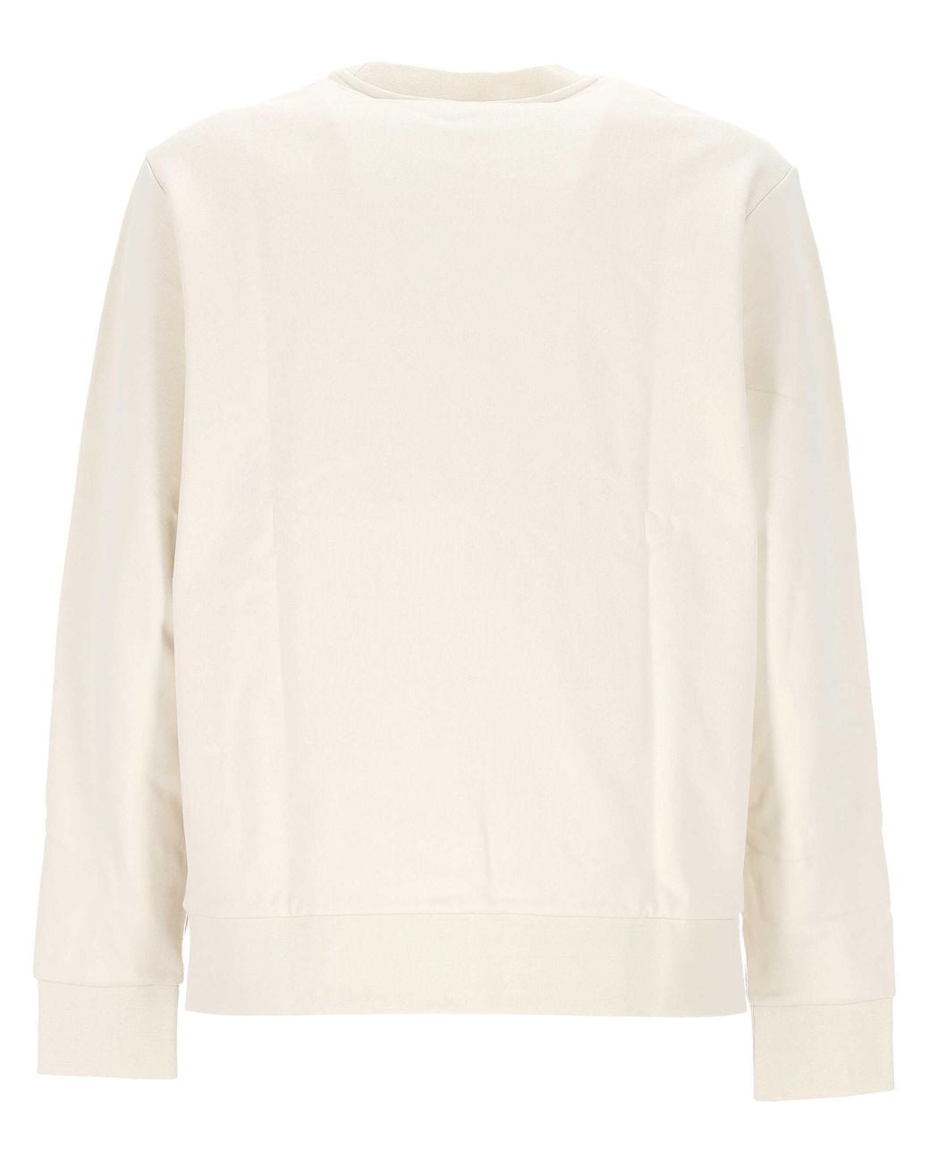 Boss Natural Boss Logo Printed Crewneck Sweatshirt for men