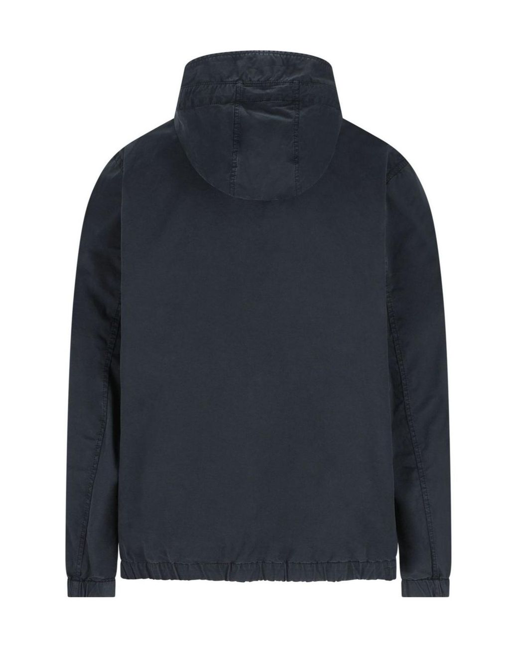 Stone Island Blue Windproof Hooded Jacket for men