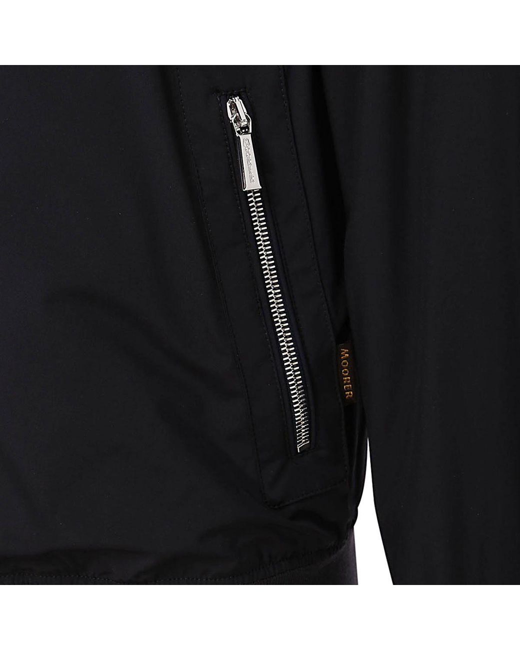 Moorer Blue Alberti Water-Repellent Bomber Jacket for men
