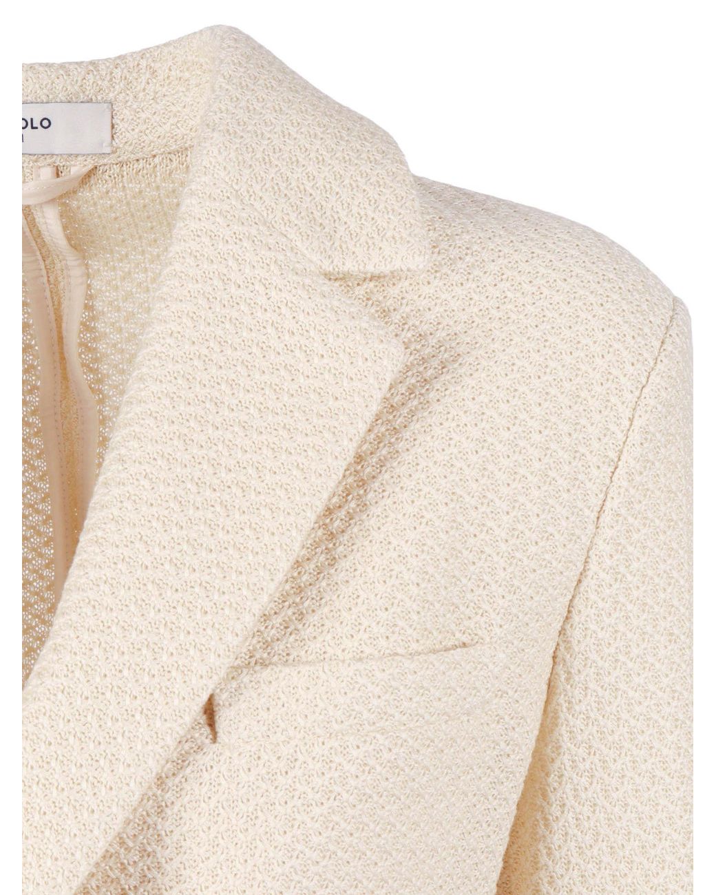 Circolo 1901 Natural Slim-Fit Cotton Blazer
