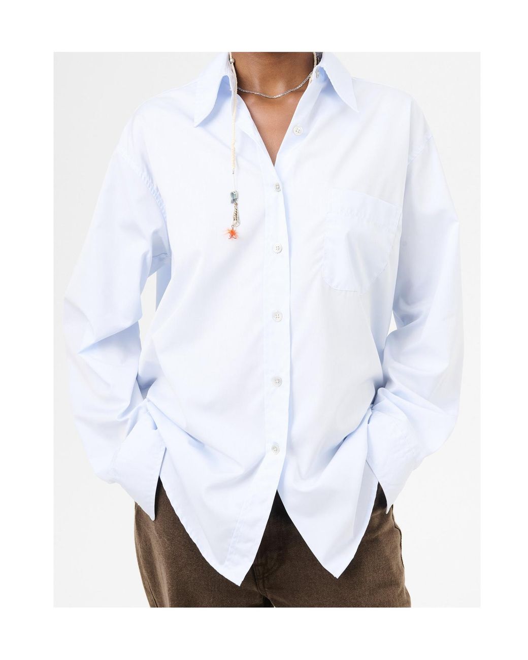 Our Legacy Blue Favourite Poplin Shirt