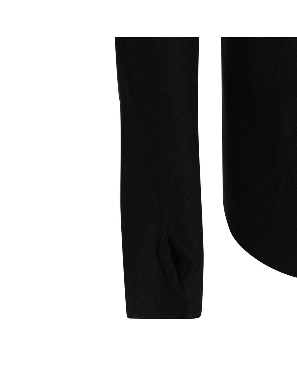 Thom Krom Black Long Sleeve Turtleneck T-Shirt for men