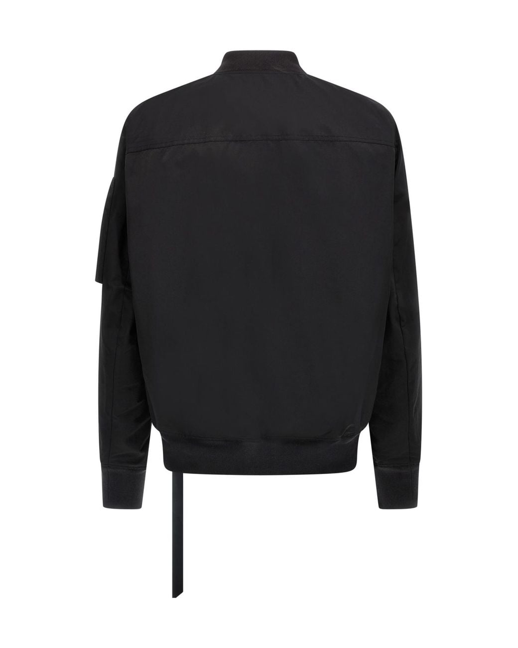 Rick Owens Black Flight Bomber Jacket for men