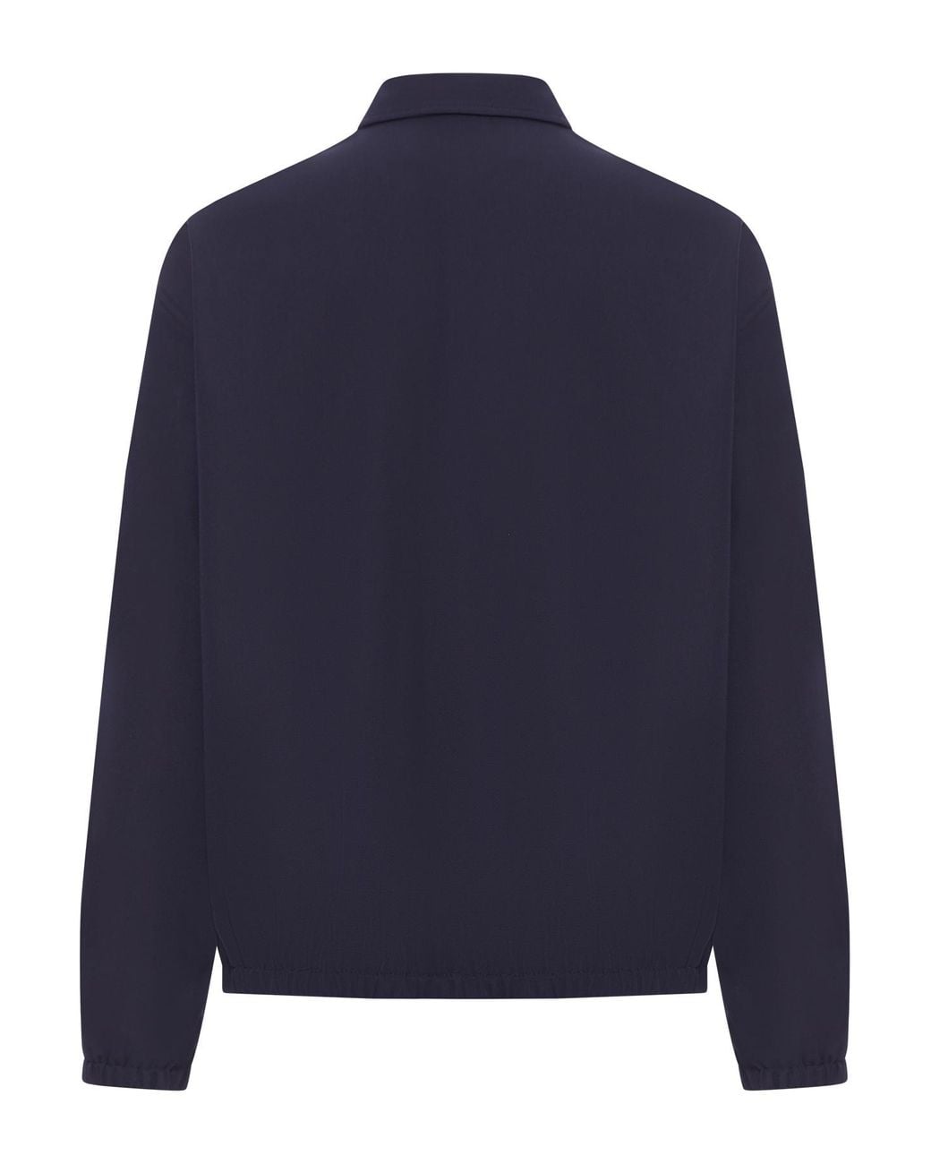 Céline Blue Blouson With Zip And Embroidered Logo for men