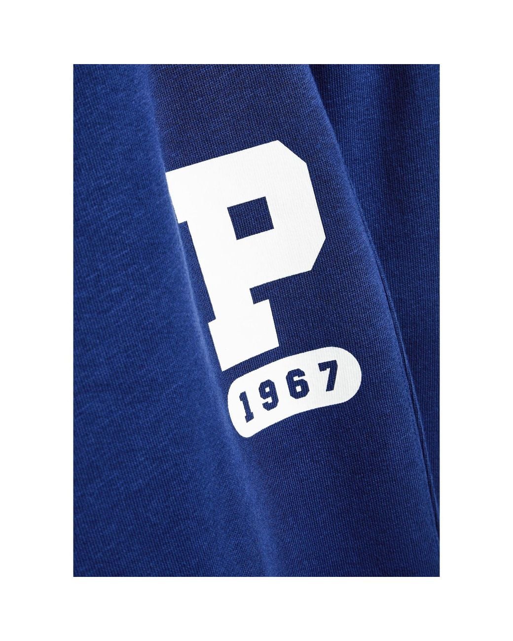 Polo Ralph Lauren Blue Logo Cotton Joggers