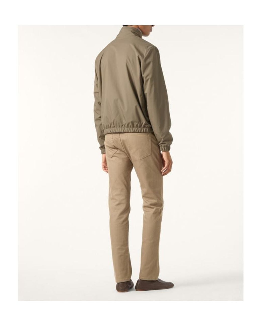 Loro Piana Green Bomber Jacket for men