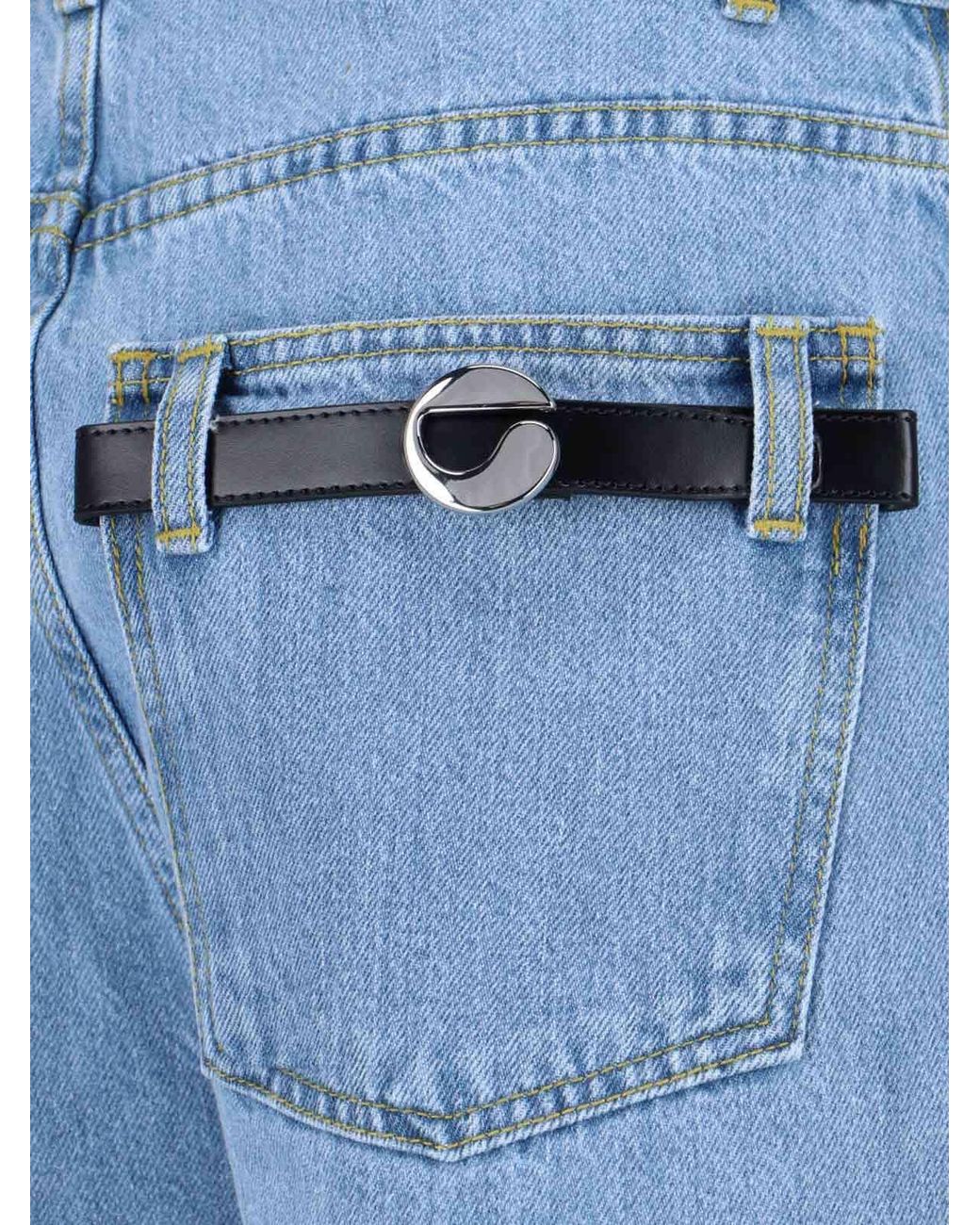 Coperni Blue Denim Bermuda Shorts